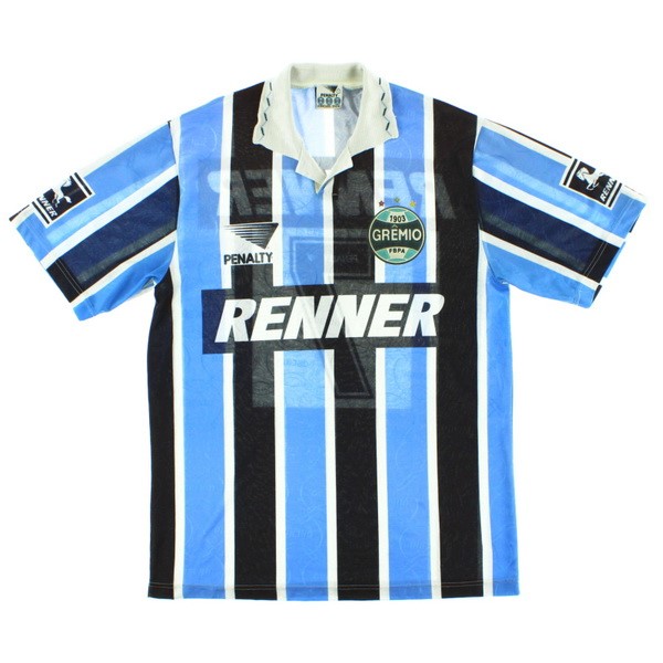 Camiseta Grêmio 1ª Retro 1995 Azul